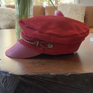 Red Brixton Kayla cap